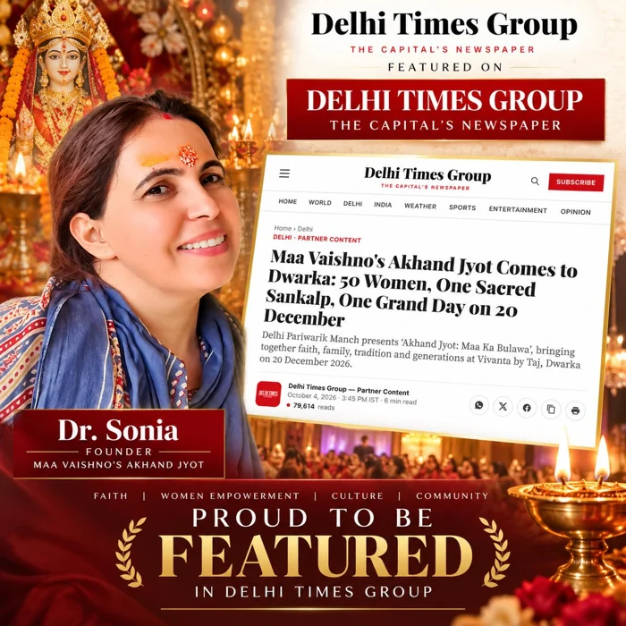 Dr. Sonia featured alongside the Delhi Times Group article